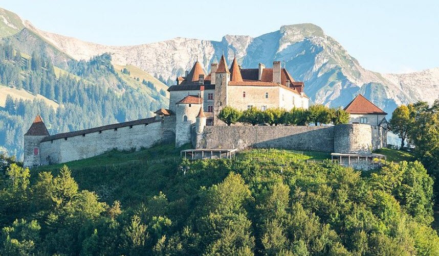 Château de Gruyères, Gruyères, Switzerland, Switzerland